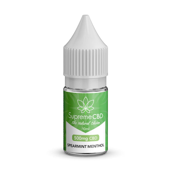 Supreme CBD Vape Juice 10ml (500mg) - Spearmint Menthol
