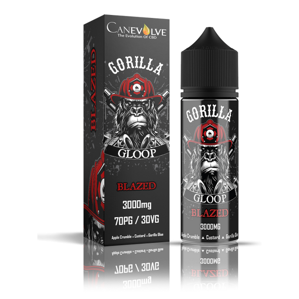 Gorilla Gloop 3000mg CBD Vape Liquid 50ml (70PG/30VG)