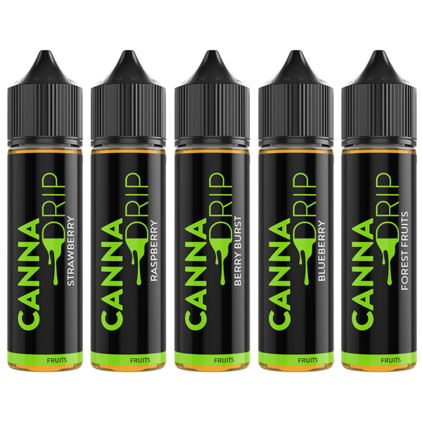 Canna Drip Fruits CBD E-Liquid 1000mg 50ml (50/50 VG/PG Vape Juice)