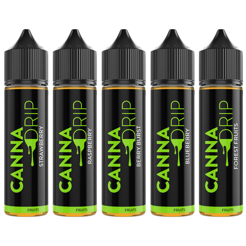Canna Drip Fruits 1000mg CBD E-Liquid 50ml (50VG/50PG)