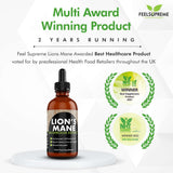 Lion's Mane Mushroom Extract (60ml Liquid Tincture)