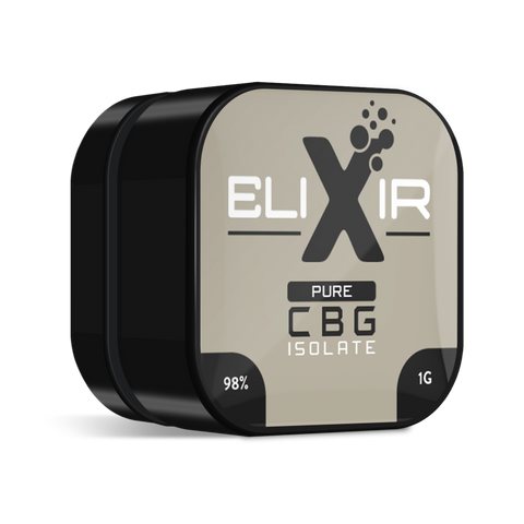 Elixir Pure CBG Isolate 98% 1g – High Purity Cannabigerol Crystal