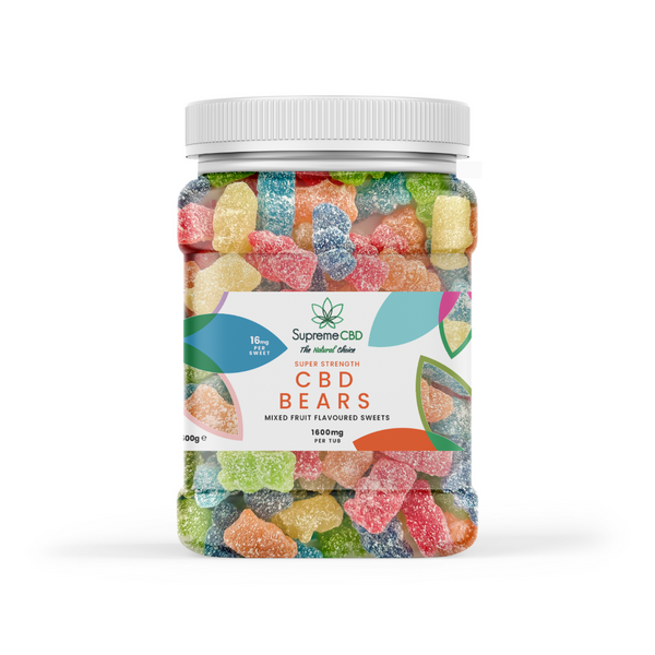 Supreme CBD Large Gummy Bears (1600mg)