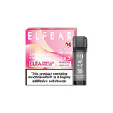 ELF Bar ELFA 20mg Replacement Prefilled Pods 2ml 1200 Puffs - 2 Pcs
