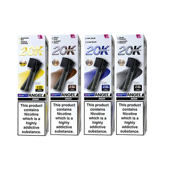 20mg Angel 20k Pods By Vapes Bars Prefilled Pods 20000 Puffs