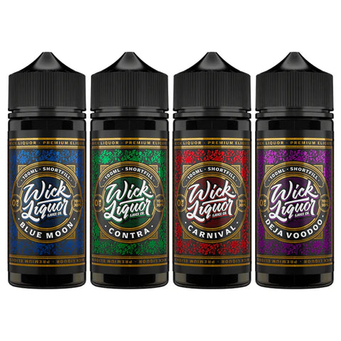 Wick Liquor 100ml Shortfill 0mg (70VG/30PG)