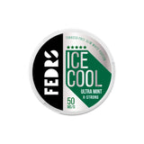 50mg FEDRS Ice Cool X-Strong Nicotine Pouch - 20 Pouches