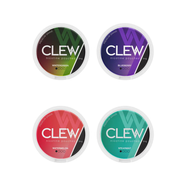 5mg CLEW Nicotine Pouches - 20 Pouches