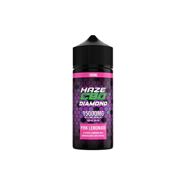 Haze CBD Diamond 15000mg CBD E-Liquid 100ml