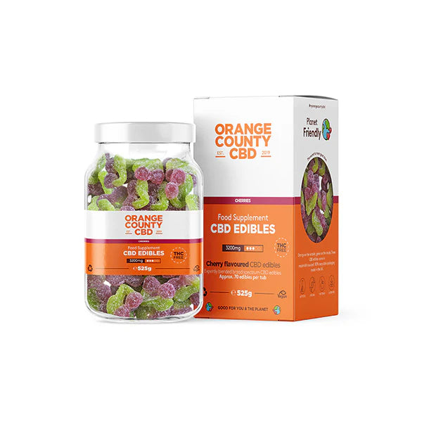Orange County CBD 3200mg Gummies - Large Pack