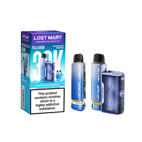 20mg LOST MARY Nera 30K Prefilled Pod Vape Kit - 30000 Puffs