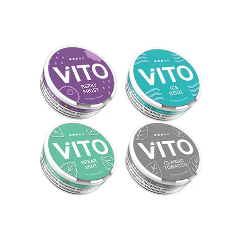10mg VITO Nicotine Pouches - 20 Pouches