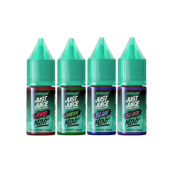 20mg Just Juice Mint 10ml Nic Salt (40VG/60PG)