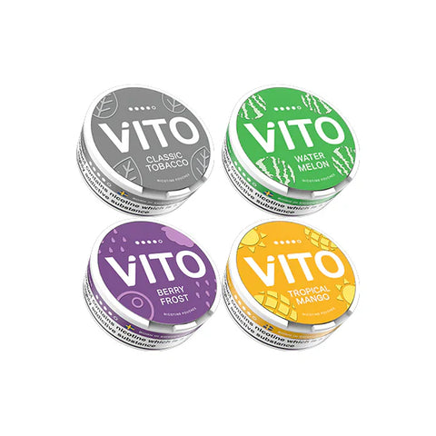 14mg VITO Nicotine Pouches - 20 Pouches