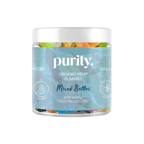 Purity 600mg Full-Spectrum CBD Vegan Gummies 150g
