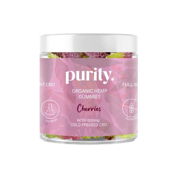 Purity 600mg Full-Spectrum CBD Vegan Gummies 150g