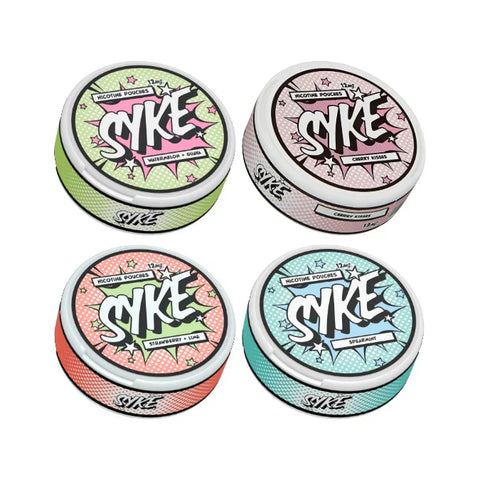 12mg SYKE Nicotine Pouches - 20 Pouches