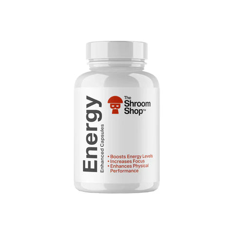 The Shroom Shop Enhanced Energy 67500mg Capsules - 90 Caps