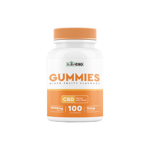 Bullet CBD 1000mg Broad Spectrum CBD Gummies - 100 Pieces