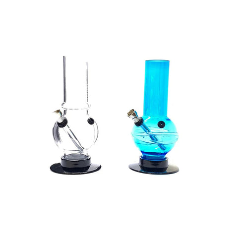 12 x 8" Plain Design Acrylic Bong - FM (GS0235)