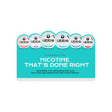 6mg 11mg 14mg Ubbs Nicotine Pouches CDU Bundle + 120 Units Set