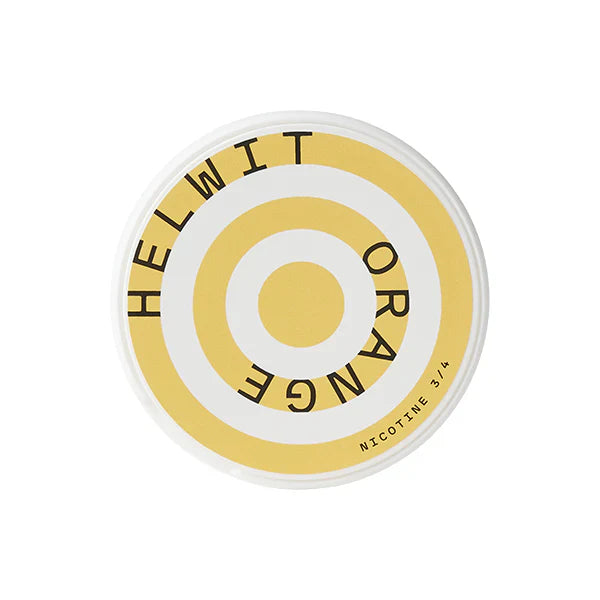 HELWIT 9mg Nicotine Pouches Orange - 20 Pouches (Buy 2 Get 1 Free)