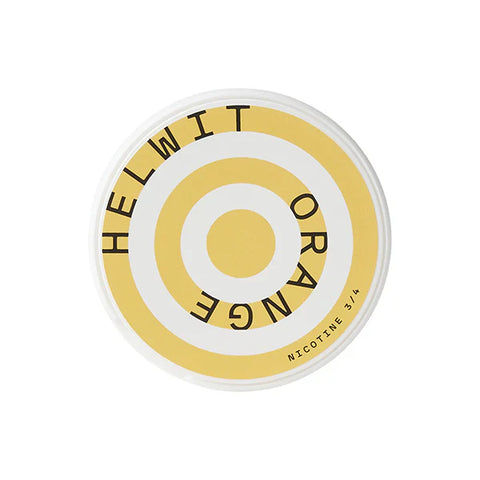 HELWIT 9mg Nicotine Pouches Orange - 20 Pouches (Buy 2 Get 1 Free)