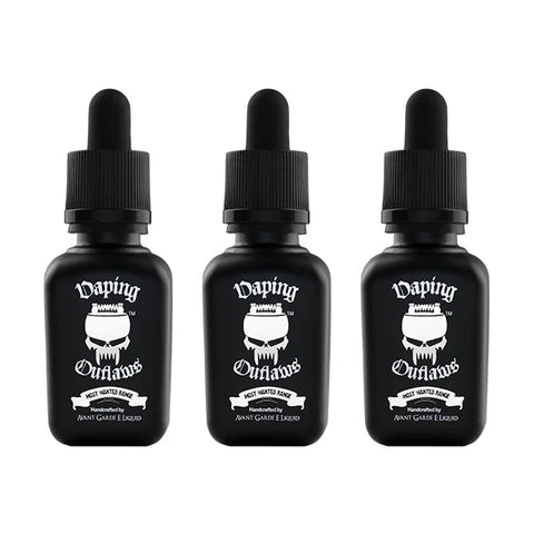 0mg Avant Garde E-liquid Vaping Outlaws Range Glass Shortfill 30ml (100VG) (BUY 1 GET 1 FREE)
