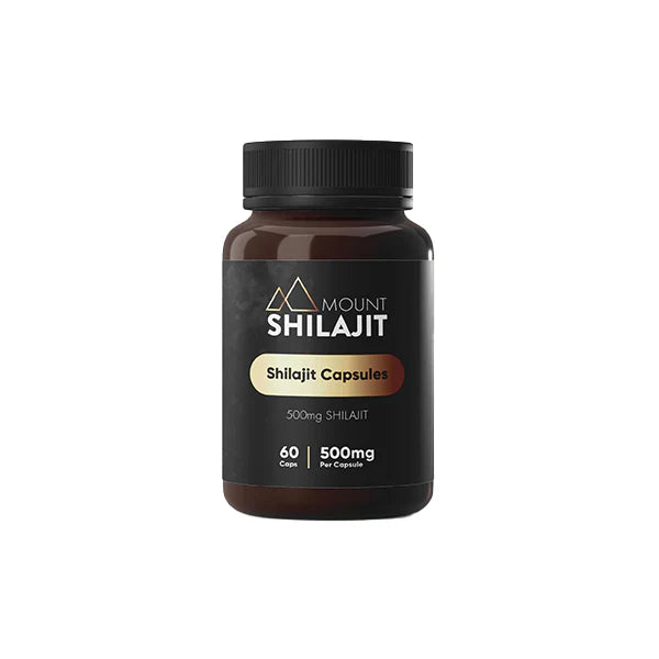 Mount Shiljit 30000mg Shilajit Capsules - 60 caps