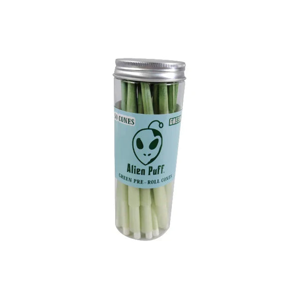Alien Puff 1 1/4 Size PreRolled Green Cones (HP2535)