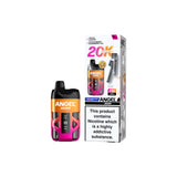 20mg Angel 20000 by Vapes Bars Duel Prefilled Pod Vape Kit 20000 Puffs