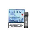 ELF Bar ELFA 20mg Replacement Prefilled Pods 2ml 1200 Puffs - 2 Pcs