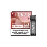 ELF Bar ELFA 20mg Replacement Prefilled Pods 2ml 1200 Puffs - 2 Pcs
