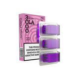 20mg SMPO Ola 3000 Prefilled Pods 2ml 1800 Puffs - 3 Pcs
