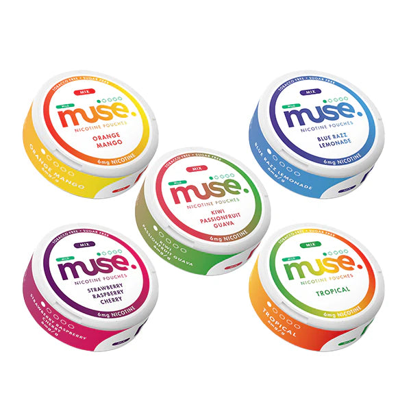 6mg Muse Nicotine Pouches (UK Made) - 20 Pouches