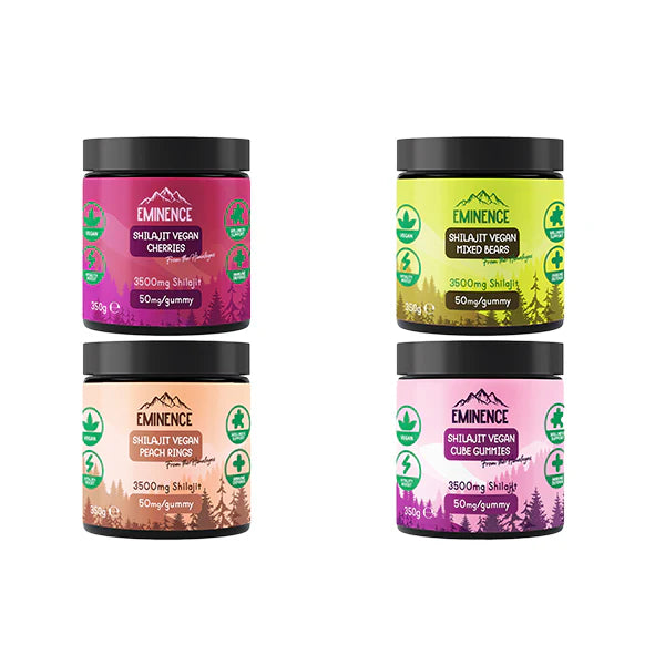 Eminence 3500mg Shilajit Vegan Gummies 350g