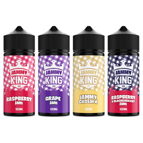 Jammy King 100ml Shortfill 0mg (70VG/30PG) - Stoptober Special Offfer!