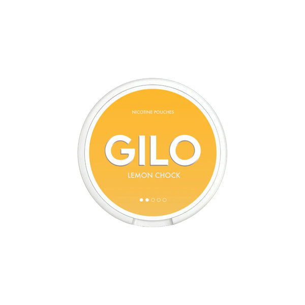8mg GILO Nicotine Pouch Lemon Chock - 20 Pouches (Buy 1 Get 1 Free)