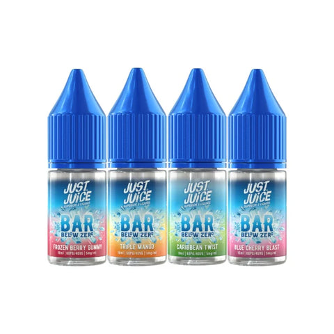 5mg Just Juice Bar Below Zero 10ml Nic Salt (40VG/60PG)