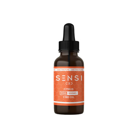 Sensi CBD 500mg CBD Broad-Spectrum Tincture Oil 30ml (BUY 1 GET 1 FREE)