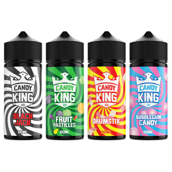 Candy King 100ml Shortfill 0mg (70VG/30PG) - Stoptober Special Offer!