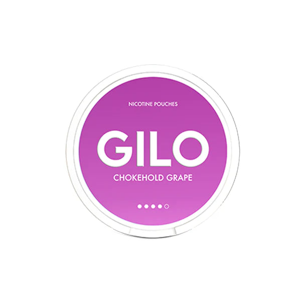 16mg GILO Nicotine Pouch Chokehold Grape - 20 Pouches (Buy 1 Get 1 Free)