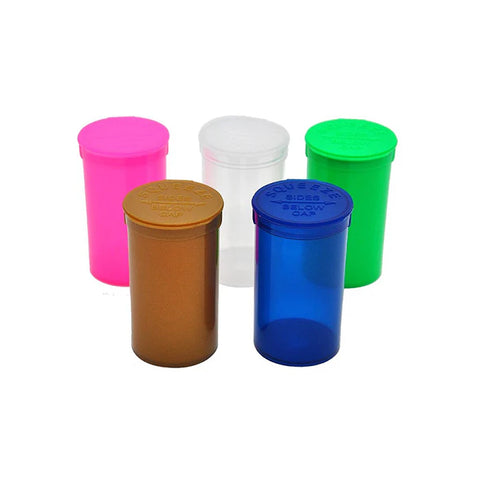 500 x 19 Dram Pop Top Storage Bottles