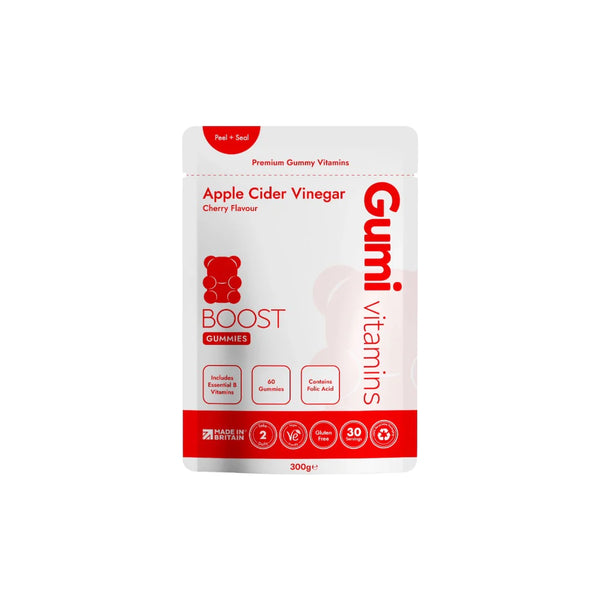Gumi Vitamins Boost Apple Cider Vinegar Gummies - 60 Gummies