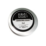NKD 30mg CBD Speciality Shaving Soap 100g - Oud (Buy 1 Get 1 Free)