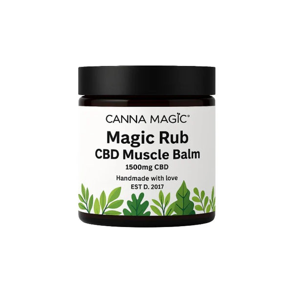 Canna Magic 1500mg Magic Rub CDB Muscle Balm