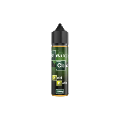 Breaking CBD 1000mg CBD Isolate E-liquid 50ml (50PG/50VG)