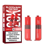 20mg Bloody Bar 20K Twist Prefilled Replacement Pods 20000 Puffs - 2 Pcs