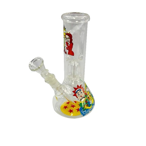20cm R&M Printed Percolator Glass Bong AC-192 (SM-2368)
