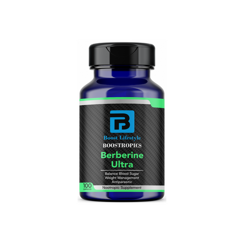 Boostropics Berberine Ultra Supplements 100 Capsules